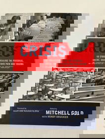 Crisis Edited by Mitchell Gold SIGNED & Inscribed First Edition