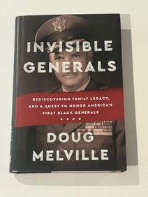 Invisible Generals by Doug Melville SIGNED & Inscribed First Edition