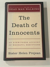 The Death Of Innocents By Sister Helen Prejean SIGNED First Edition
