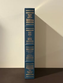 Now And Then by Joseph Heller SIGNED Leather Bound First Edition