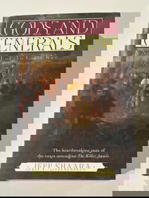 Gods And Generals by Jeff Shaara SIGNED & Inscribed First Edition