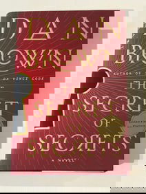 The Secret Of Secrets by Dan Brown SIGNED First Edition