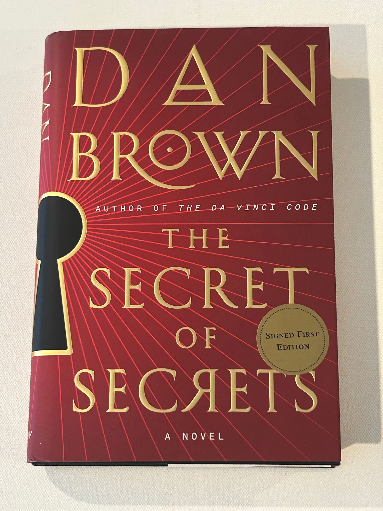 The Secret Of Secrets by Dan Brown SIGNED First Edition (1 of 7)
