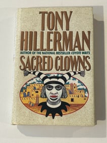 Sacred Clowns by Tony Hillerman SIGNED First Edition