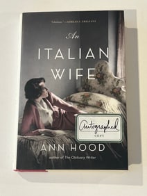 The Italian Wife by Ann Hood SIGNED First Edition