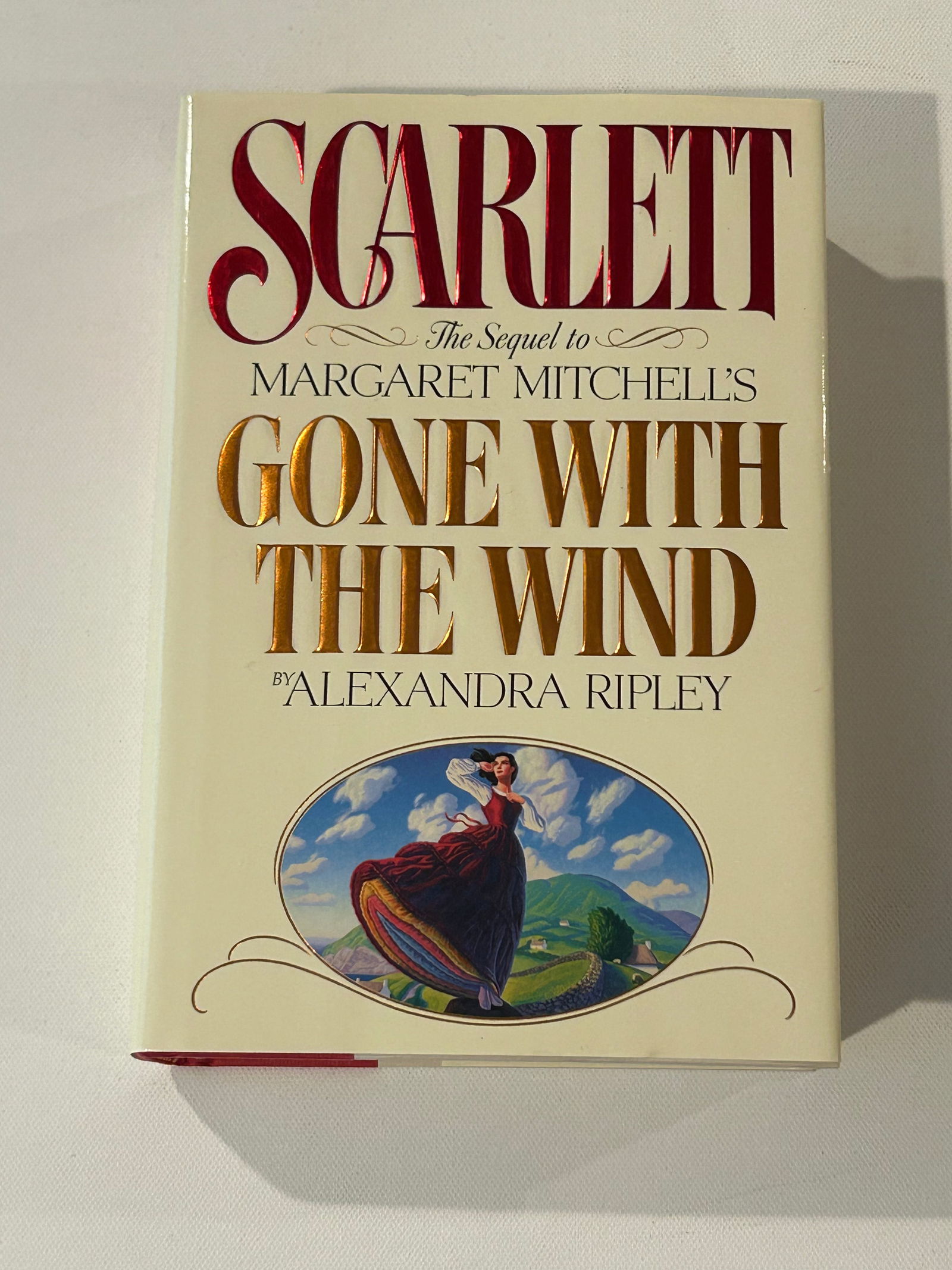 Scarlett The Sequel To Margaret Mitchell's Gone With The Wind by Axlexandra Ripley SIGNED 1st/1st (1 of 6)