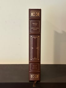 Maria A Life By Joyce Carol Oates SIGNED Leather Bound First Edition