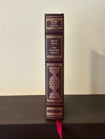 The Anatomy Lesson by Philip Roth SIGNED Leather Bound First Edition