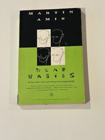 Dead Babies by Martin Amis SIGNED First Vintage International Edition