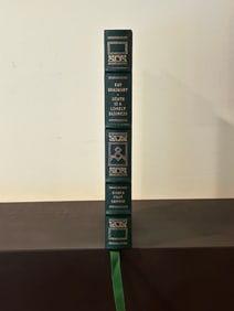 Death Is A Lonely Business by Ray Bradbury SIGNED Leather Bound Limited First Edition