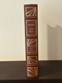Empire by Gore Vidal SIGNED Leather Bound Limited First Edition