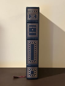 Lincoln by Gore Vidal SIGNED Leather Bound Limited First Edition