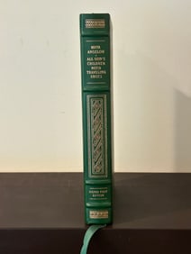 All God's Children Need Traveling Shoes by Maya Angelou SIGNED Leather Bound Limited First Edition
