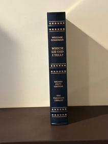 Which Lie Did I Tell by William Goldman SIGNED Leather Bound Limited First Edition