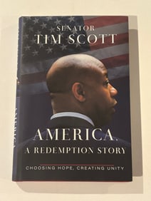 America A Redemption Story by Senator Tim Scott SIGNED Second Printing