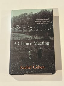 A Chance Meeting by Rachel Cohen SIGNED UK First Edition
