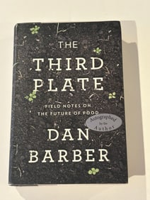 The Third Plate by Dan Barber SIGNED Fourth Printing
