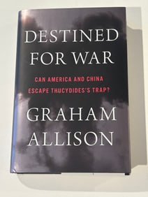Destined For War by Graham Allison SIGNED & Inscribed To Katie Couric First Edition