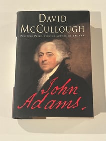 John Adams by David McCullough SIGNED & Dated Presentation Copy First Edition