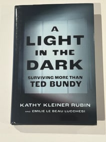 A Light In The Dark by Kathy Kleiner Rubin SIGNED & Inscribed To Katie Couric First Edition