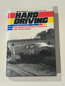 Hard Driving by Brian Donovan SIGNED First Edition With Typed SIGNED Letter