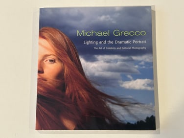 Lighting And The Dramatic Portrait by Michael Grecco SIGNED & Inscribed Fourth Printing