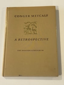Conger Metcalf A Retospective SIGNED First Edition