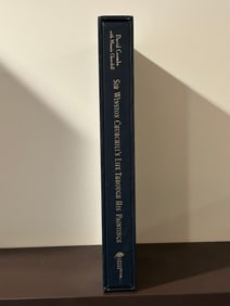 Sir Winston Churchill's Life Through His Paintings SIGNED by Minnie S. Churchill