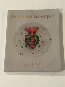 Joachim Koerper Restaurante Eleven SIGNED & inscribed With Drawing