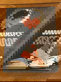 Gordon Ramsay's Fast Food by Gordon Ramsay SIGNED & Inscribed First Edition