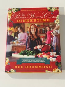 Th Pioneer Woman Cooks Dinnertime By Rev Drummond SIGNED First Edition