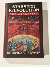 Starseed R/Evolution The Awakening by Dr. Richard Horowitz SIGNED & Inscribed First Edition