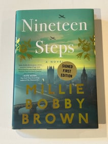 Nineteen Steps by Millie Bobby Brown SIGNED First Edition
