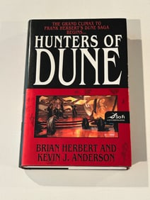 Hunters Of Dune by Brian Herbert and Kevin J. Anderson SIGNED First Edition