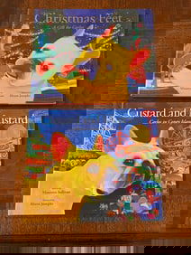Christmas Feet & Custard And Mustard By Maureen Sullivan Illustrated & SIGNED By Alison Josephs