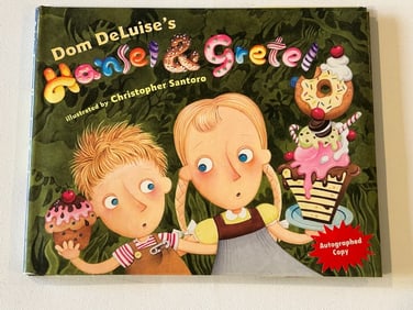 Dom DeLuise's Hansel & Gretel SIGNED First Edition