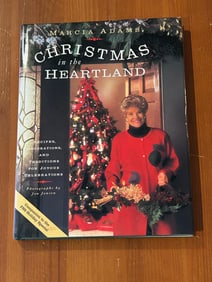 Christmas In The Heartland by Marcia Adams SIGNED First Edition