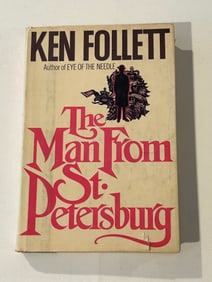 The Man From St. Petersburg by Ken Follett SIGNED First Edition