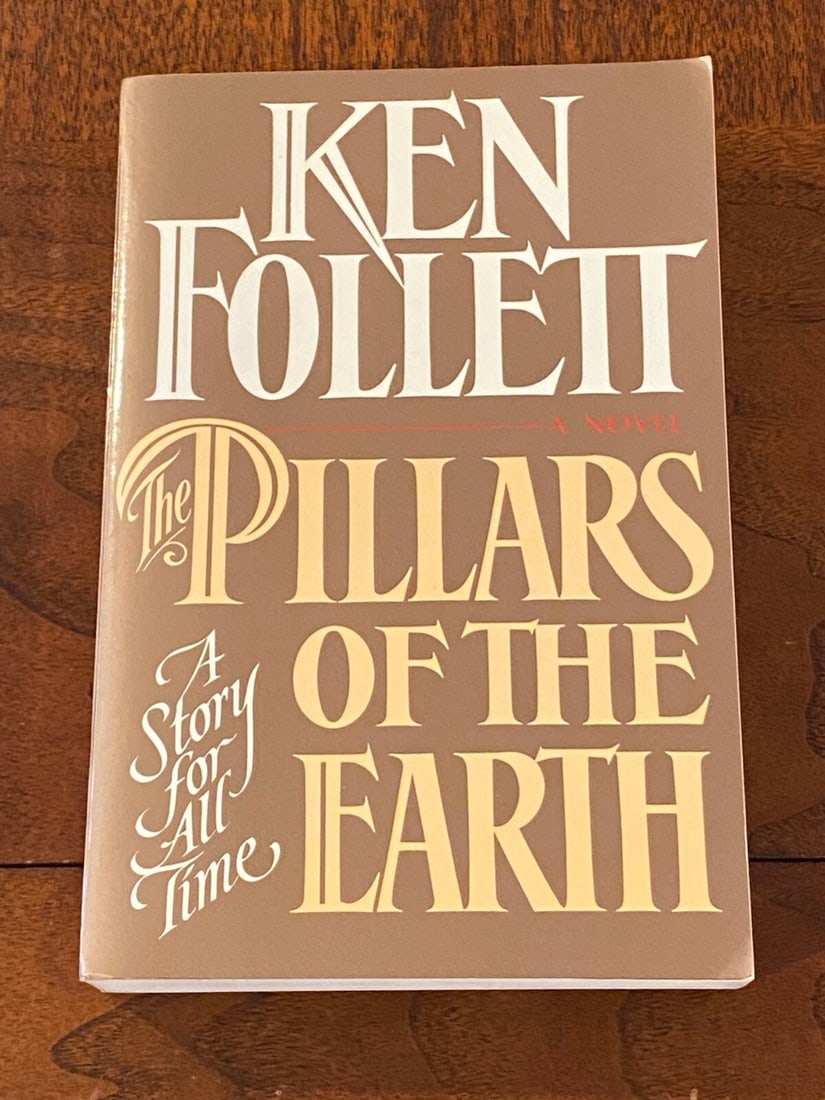 The Pillars Of The Earth By Ken Follett RARE SIGNED & Inscribed Uncorrected Bound Galley (1 of 5)