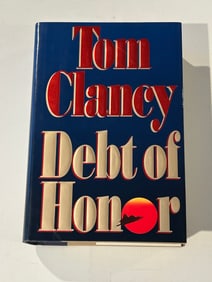 Debt Of Honor by Tom Clancy SIGNED First Edition