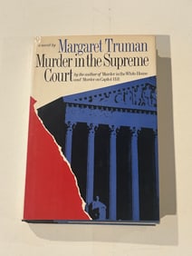 Murder In The Supreme Court by Margaret Truman SIGNED First Edition