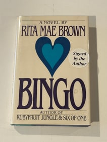 Bingo by Rita Mae Brown SIGNED First Edition