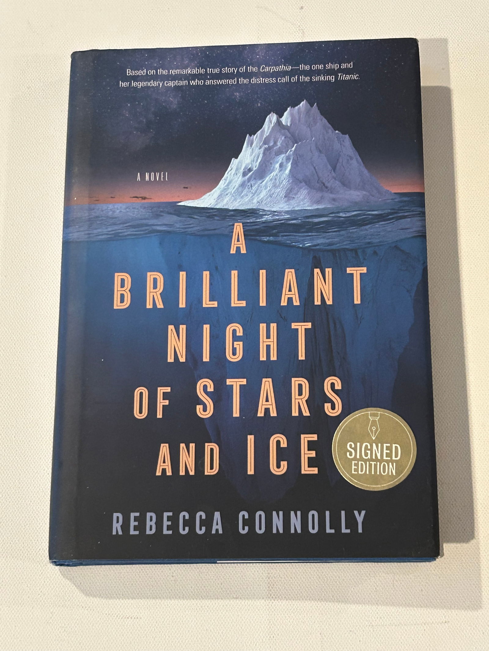 A Brilliant Night Of Stars And Ice by Rebecca Connolly SIGNED First Edition (1 of 6)