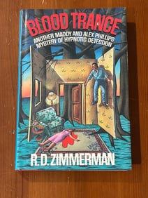 Blood Trance by R. D. Zimmerman SIGNED First Edition