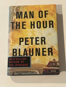 Man Of The Hour by Peter Blauner SIGNED & Inscribed First Edition