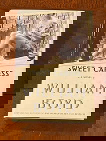 Sweet Caress By William Boyd SIGNED First Edition