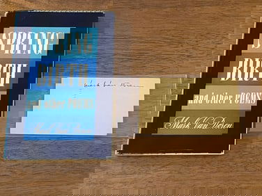 Spring Birth And Other Poems By Mark Van Doren First Edition With Laid In SIGNATURE