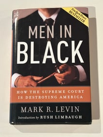 Men In Black by Mark R. Levin SIGNED Third Printing