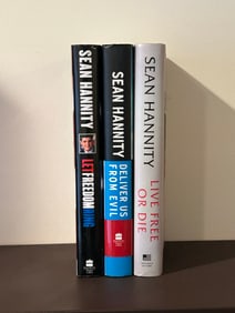 Sean Hannity SIGNED First Editions