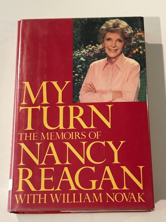 My Turn By Nancy Reagan SIGNED First Edition (1 of 8)
